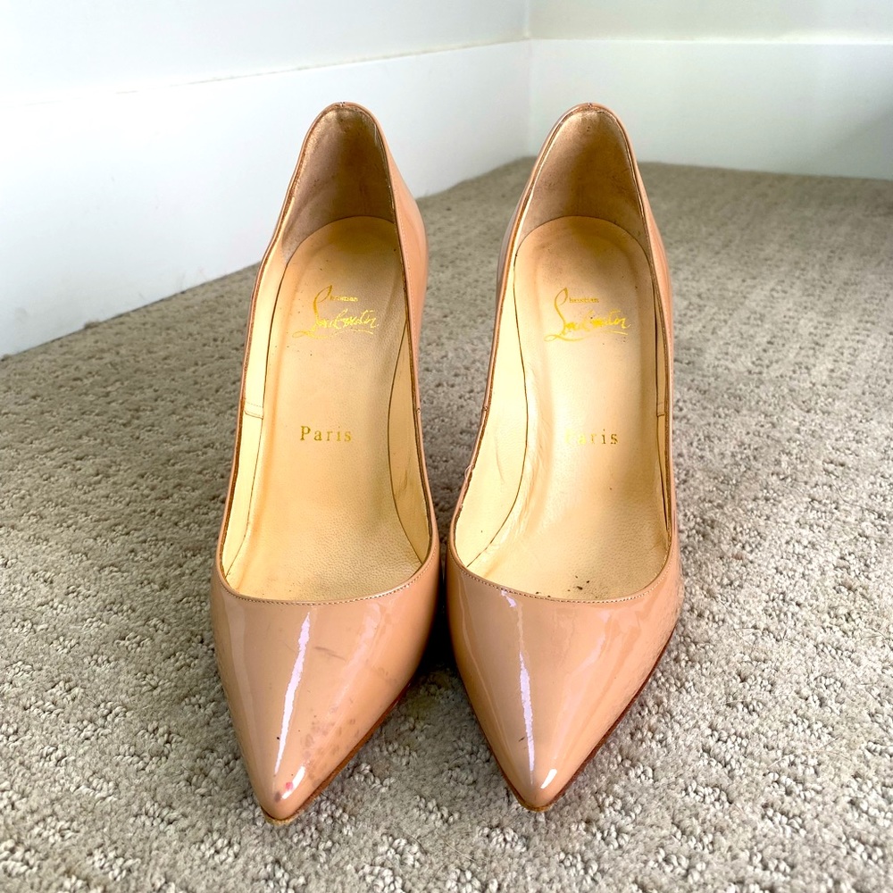 So Kate Christian Louboutin Nude 37 Authentic